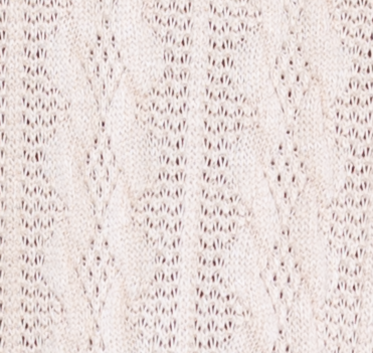 Reba | Cable Knit Top Beige