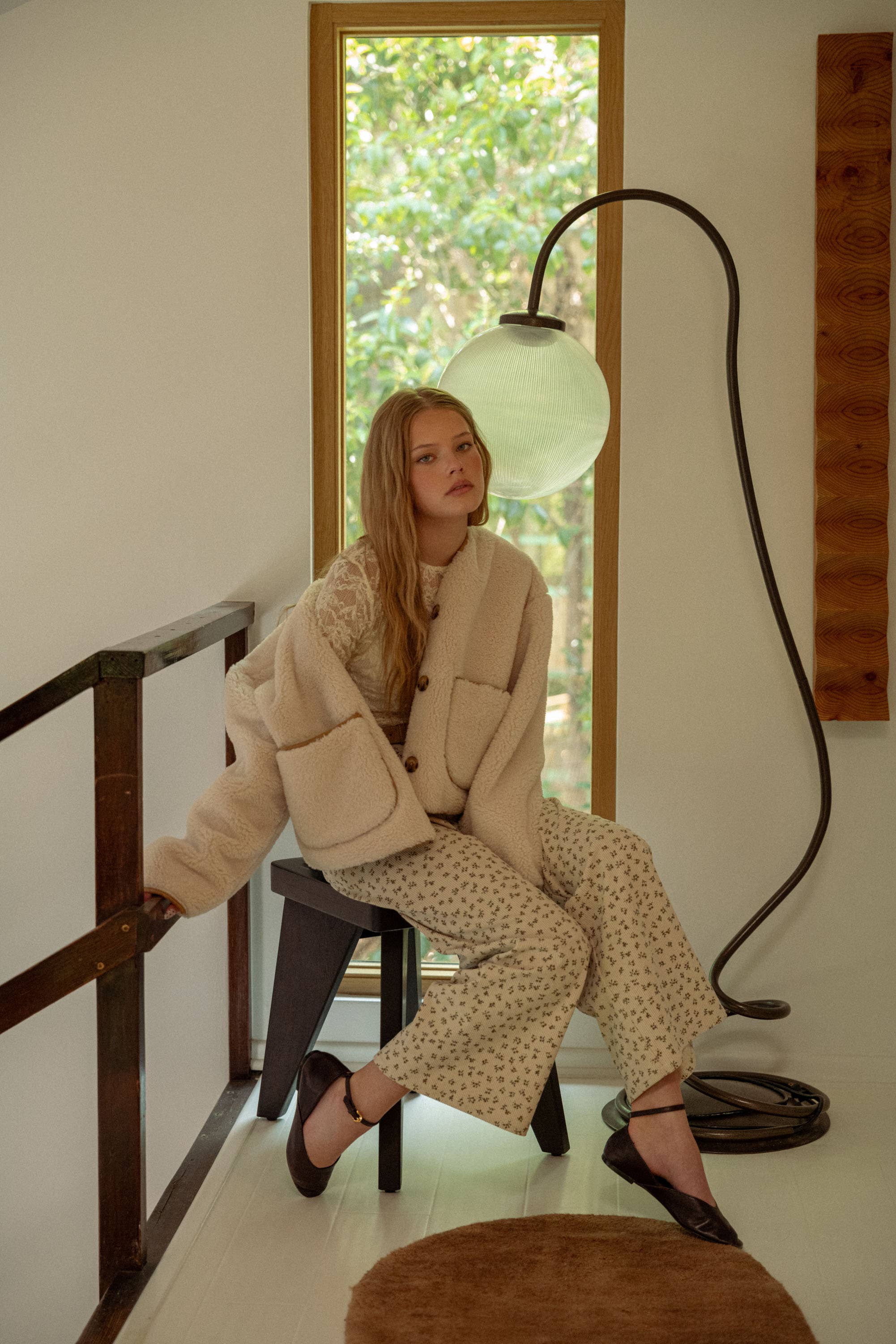 Jamie | Sherpa and Suede Reversible Jacket