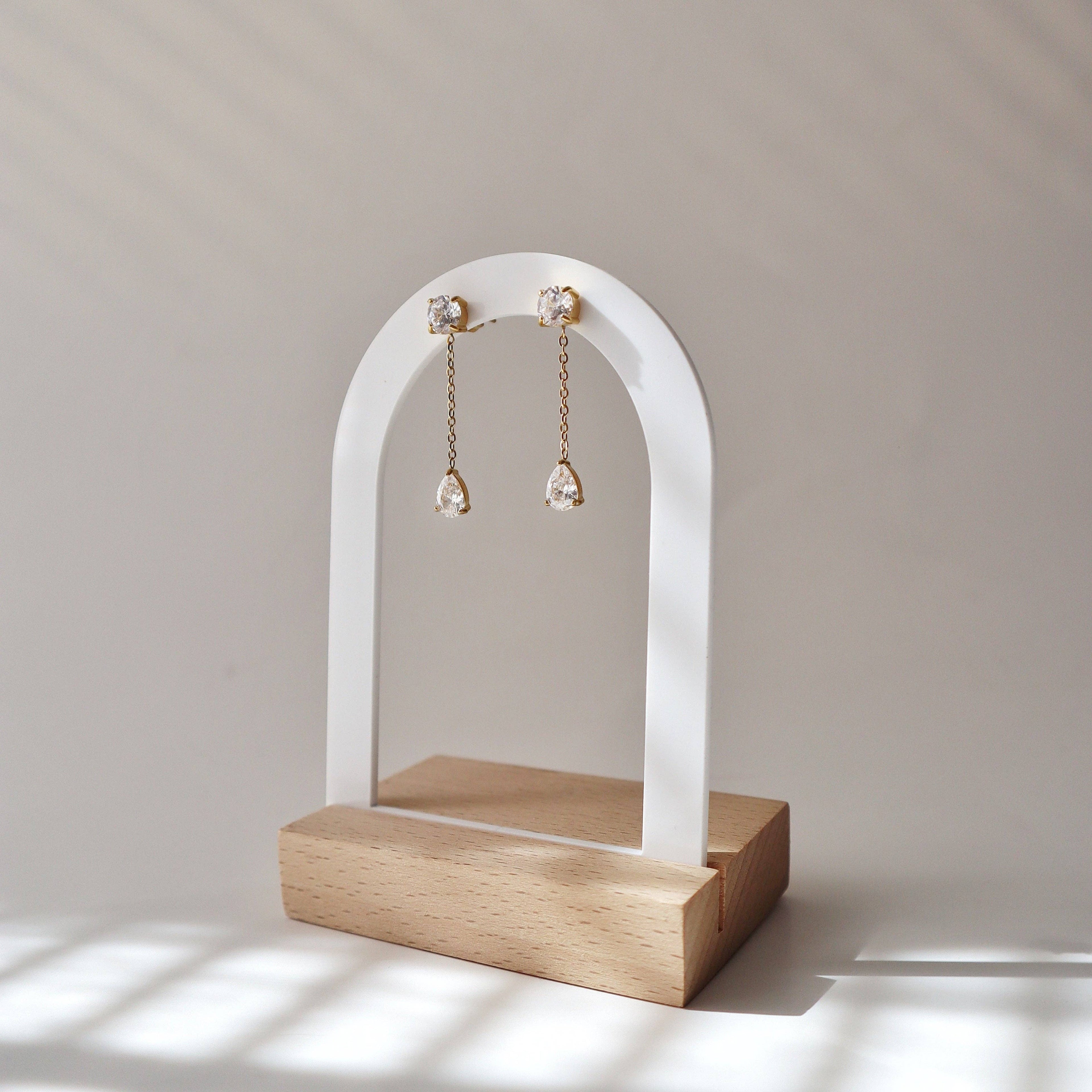 Dewdrop Earrings | Dainty Drop