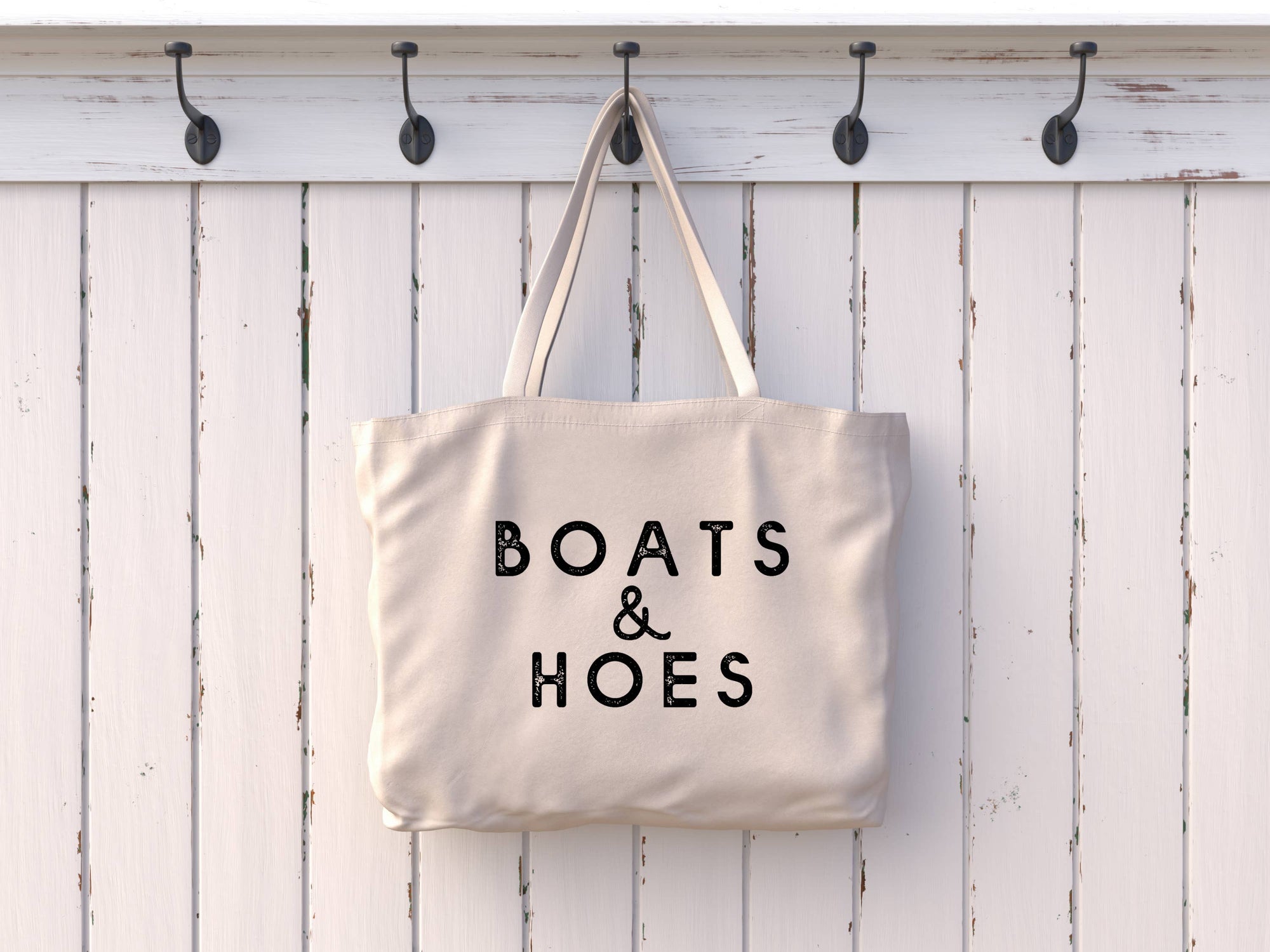 Boats & and Hoes Tote Bag