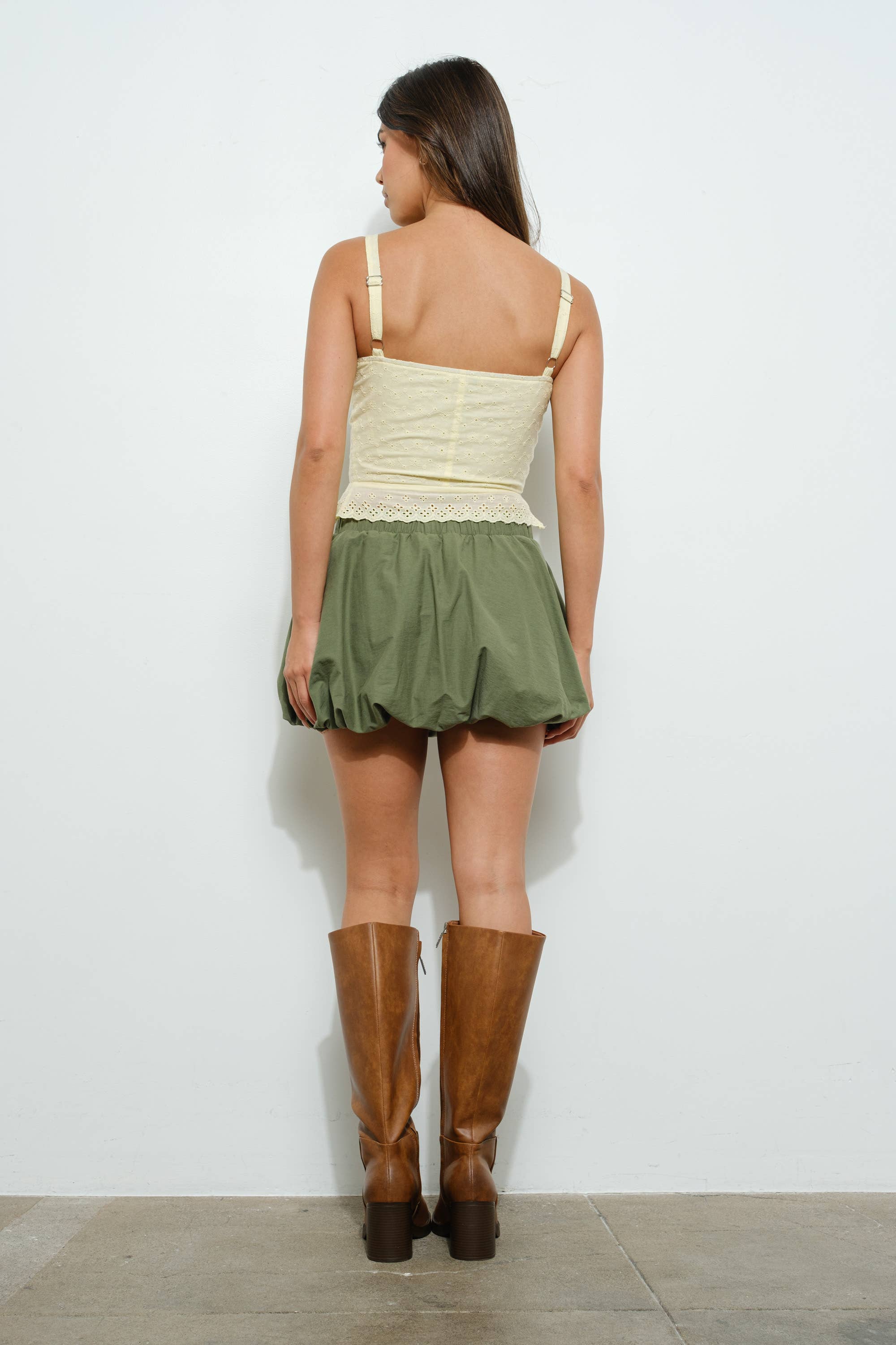Finley | Eyelet Corset 100% Cotton