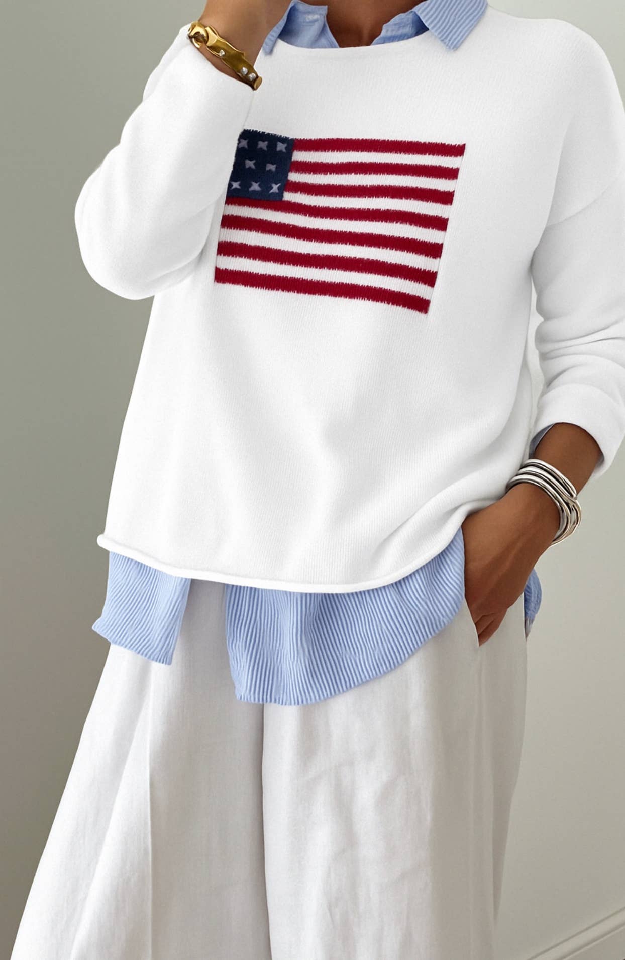 The Hot Mom | 100% Cotton Boxy light weight Flag