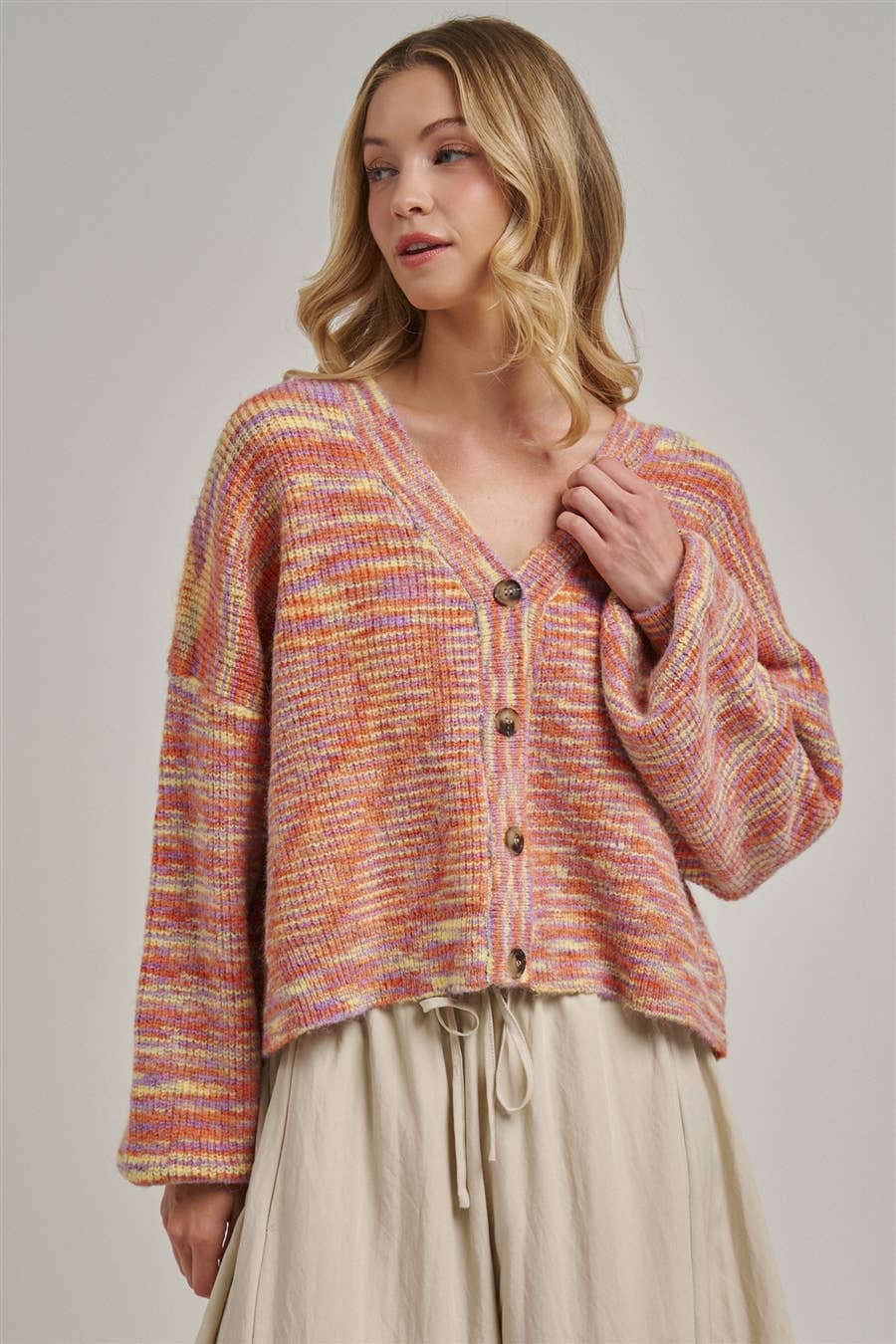Ruby | Knitted Sweater Cardigan