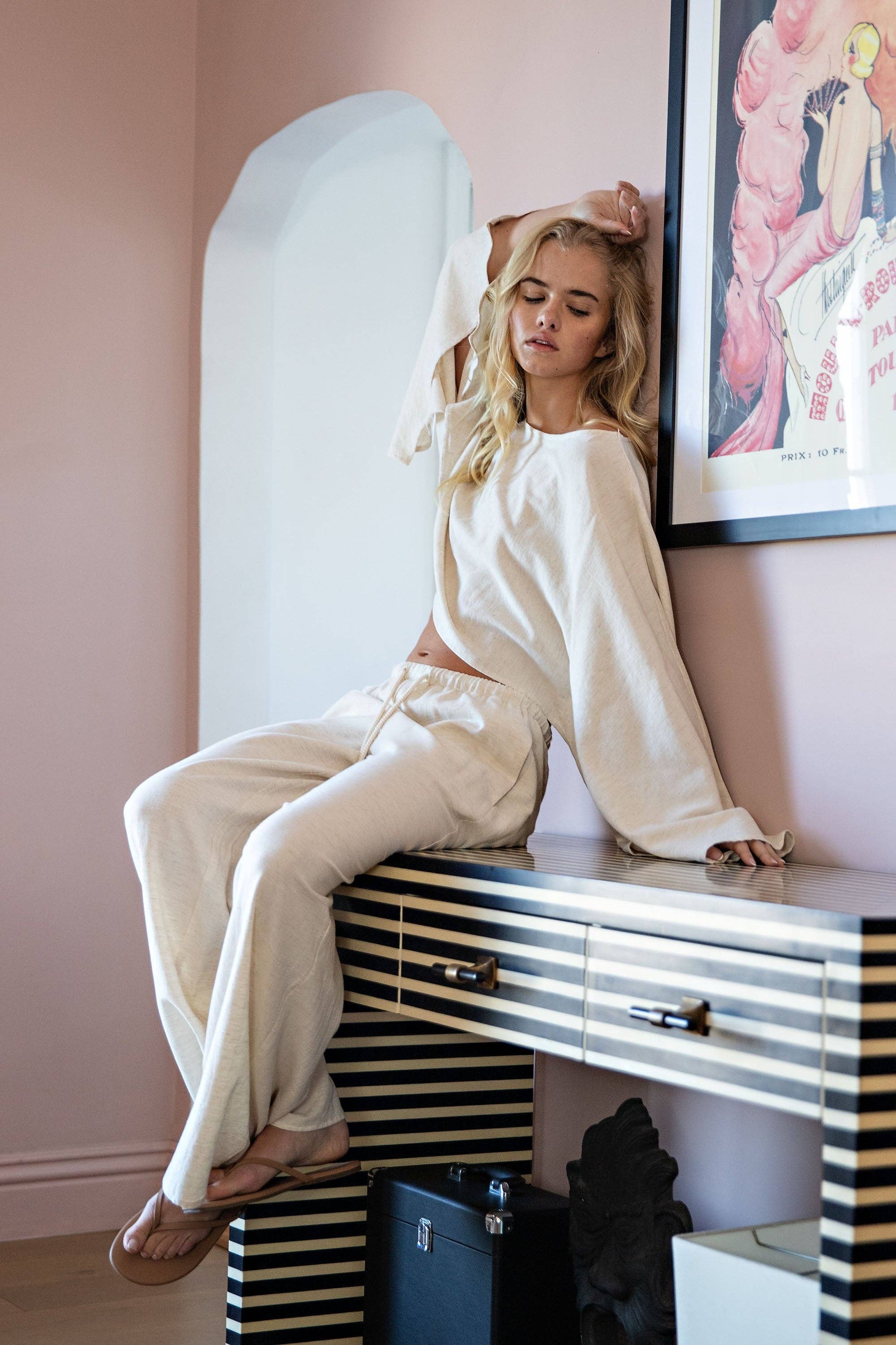 Zendaya | 100% Linen Lounge Set