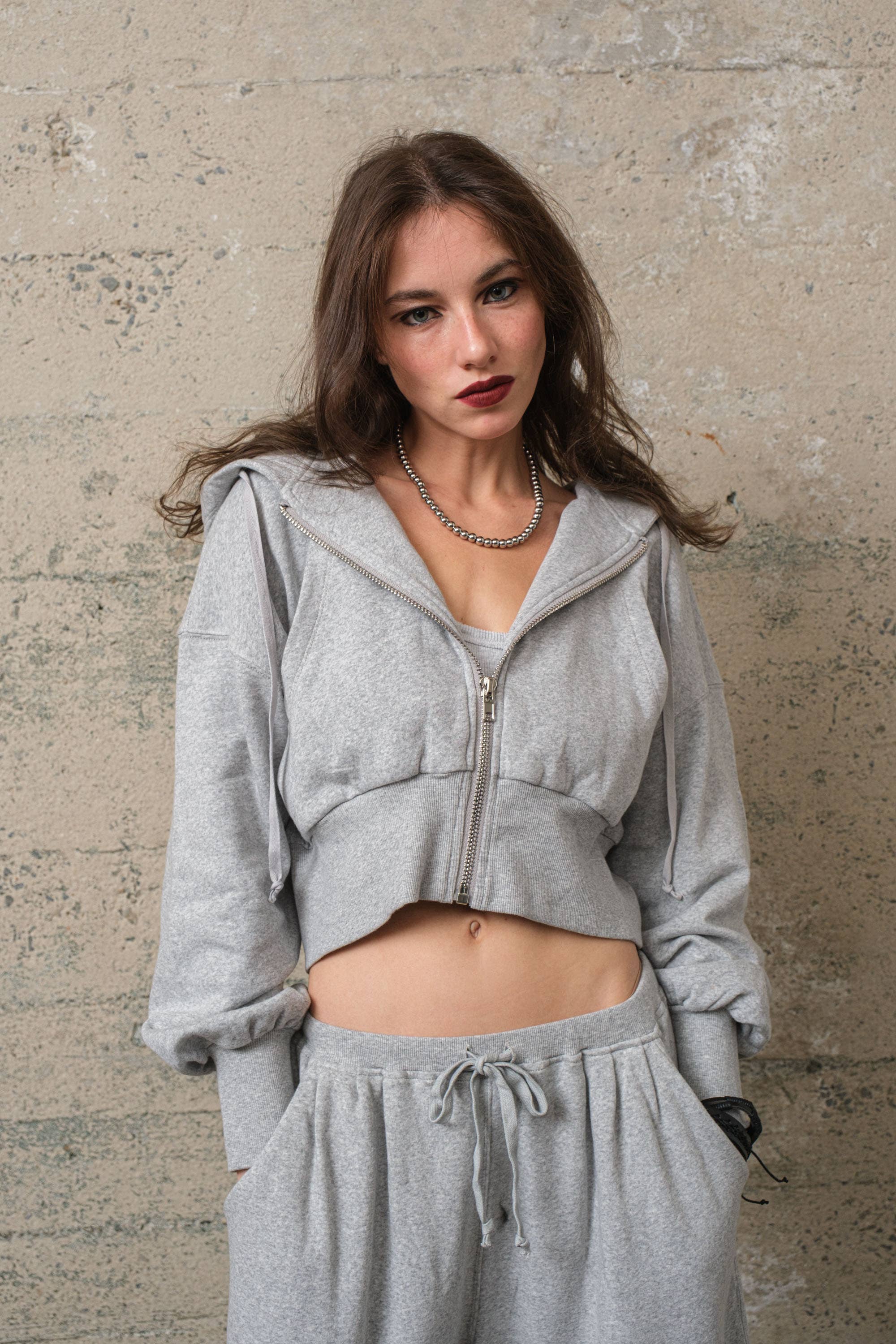 Nala | Crop Hoodie Jacket