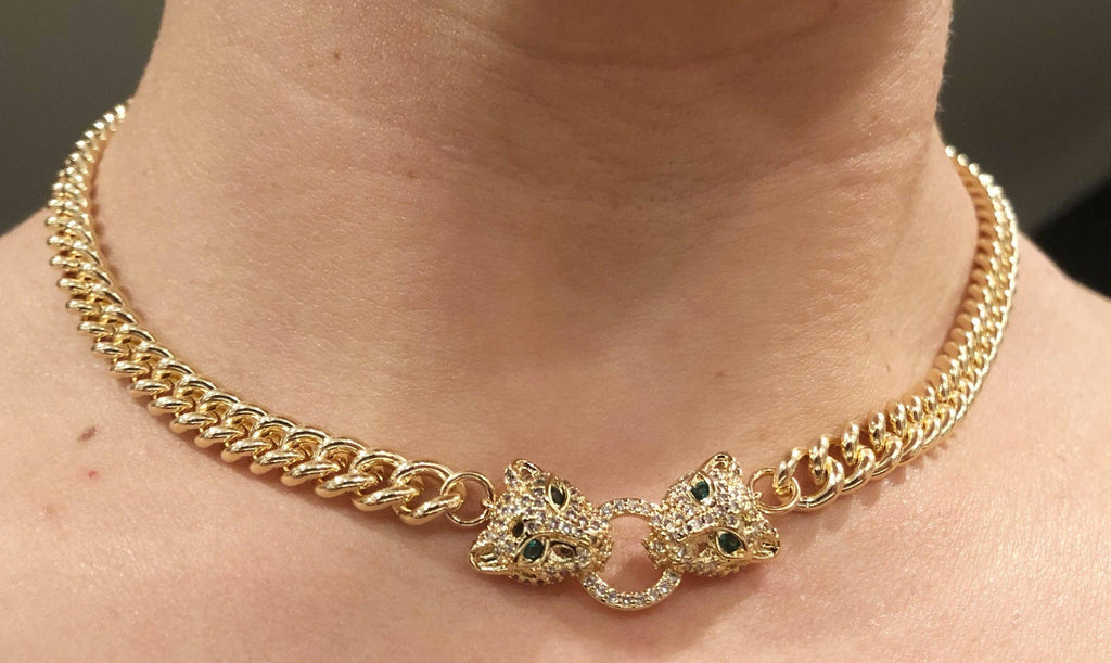 Hungry Eyes Necklace | Gold Filled