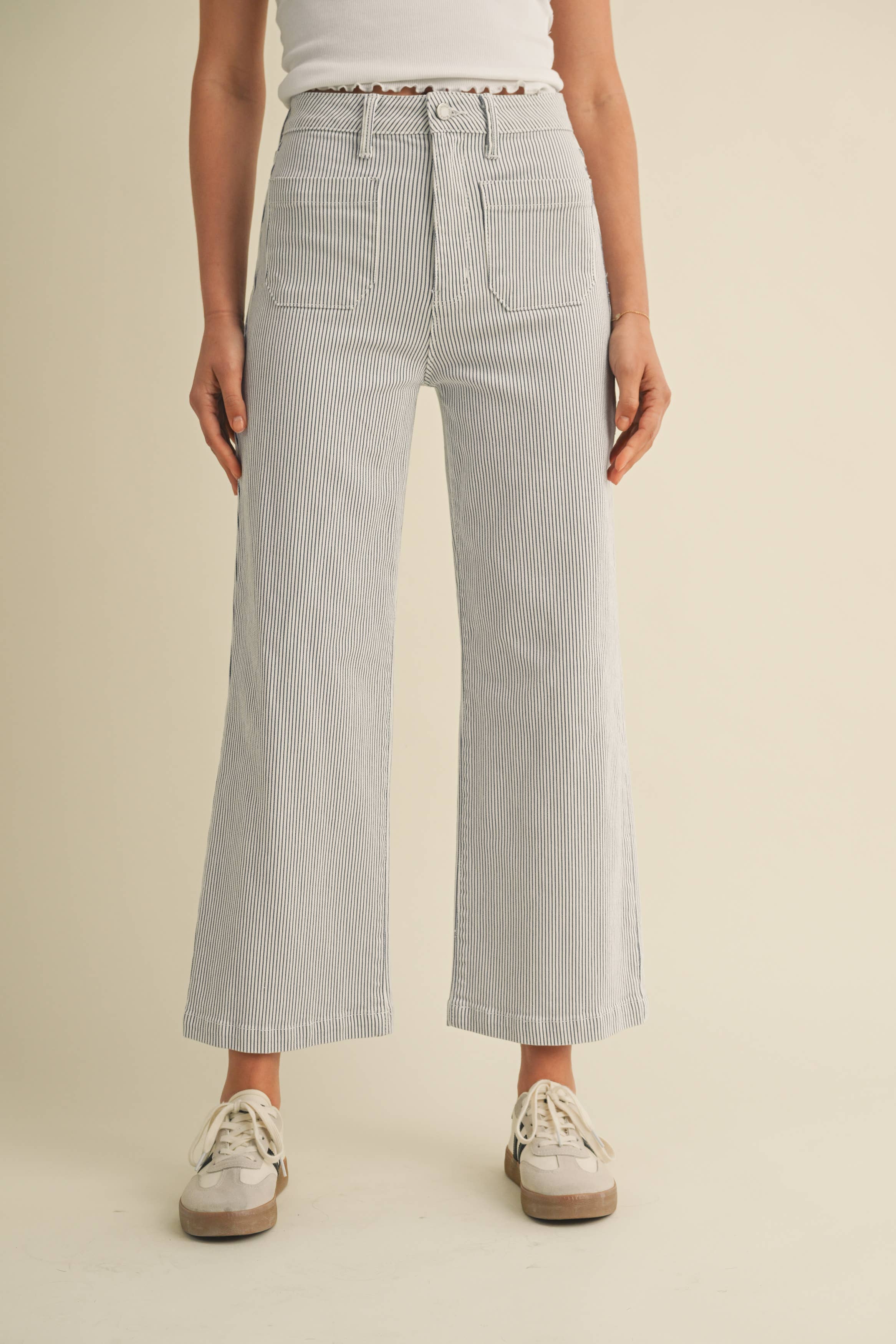 BillieJean | Patch Pocket Wide Leg