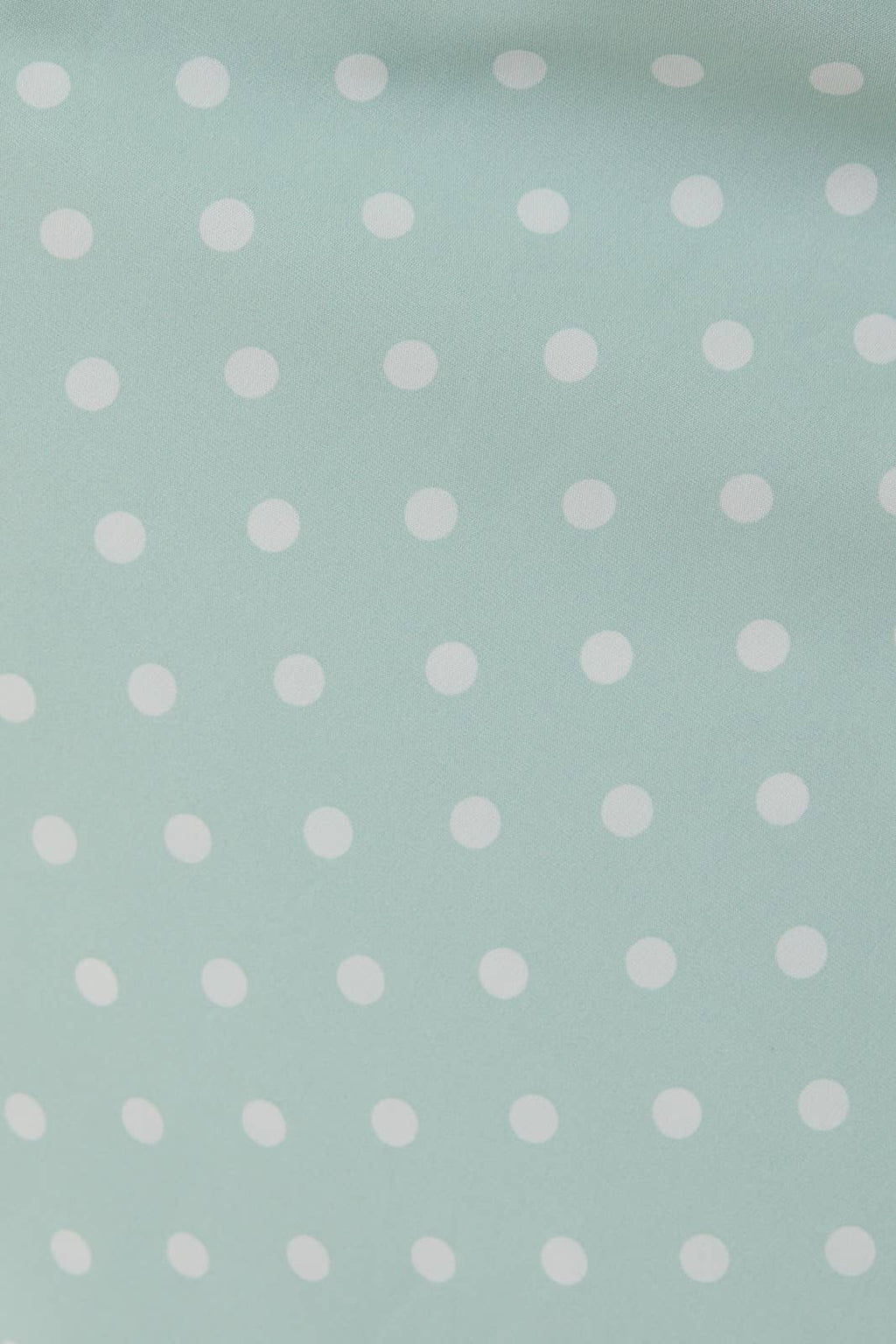 Minty | Attached Scarf Neck Polka Dot Tube Top & Skirt Set
