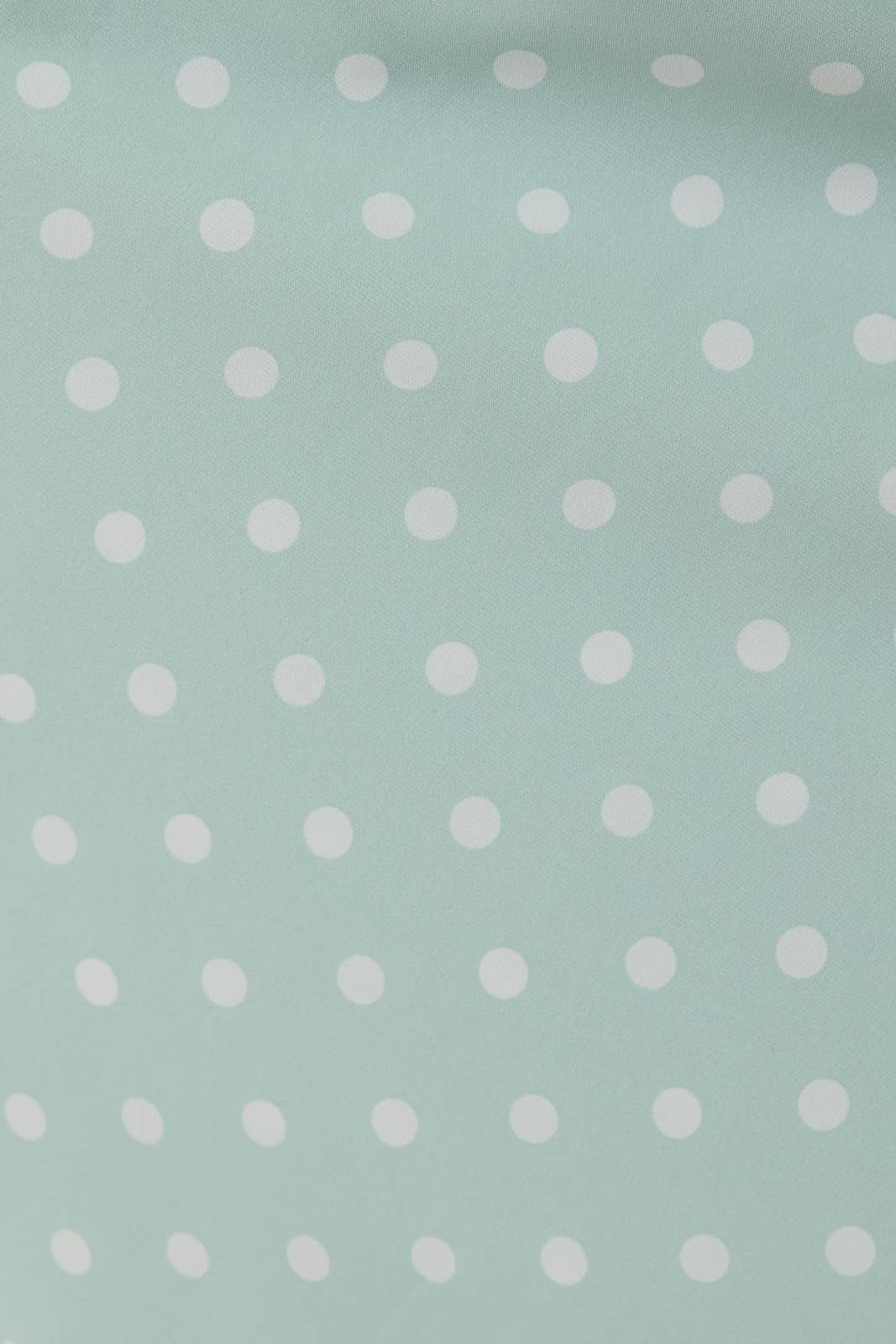 Minty | Attached Scarf Neck Polka Dot Tube Top & Skirt Set