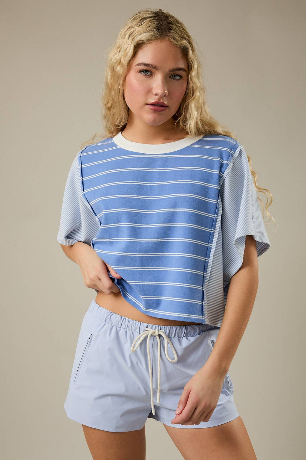 North | Boxy Stripe Top