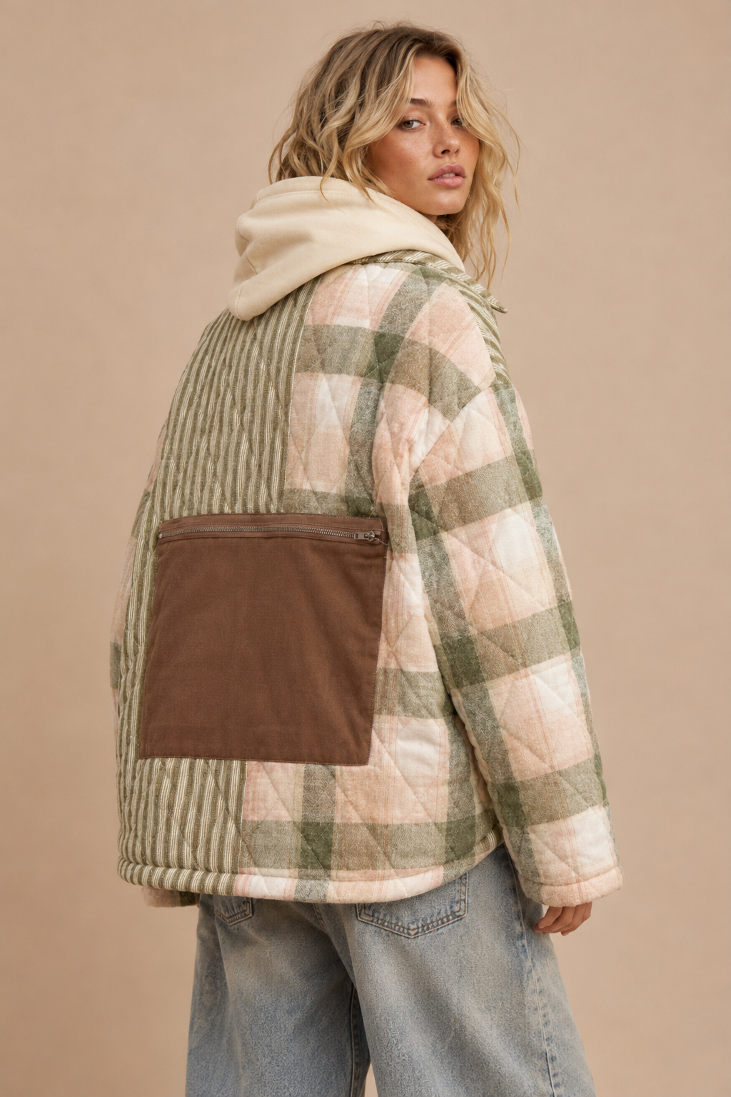 Adelaide | Quilted Patchwork Jacket