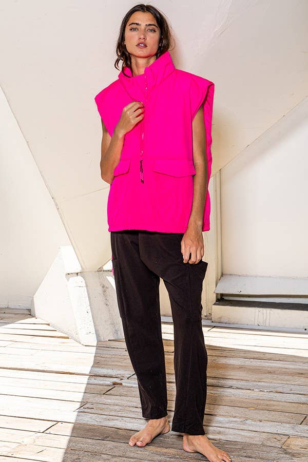 Oversized Silhouette Puffer Vest