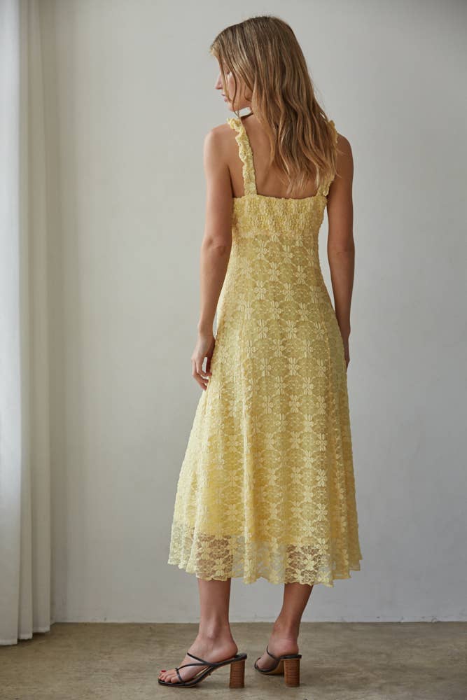 Rhodes | Knit Spandex Floral Dress