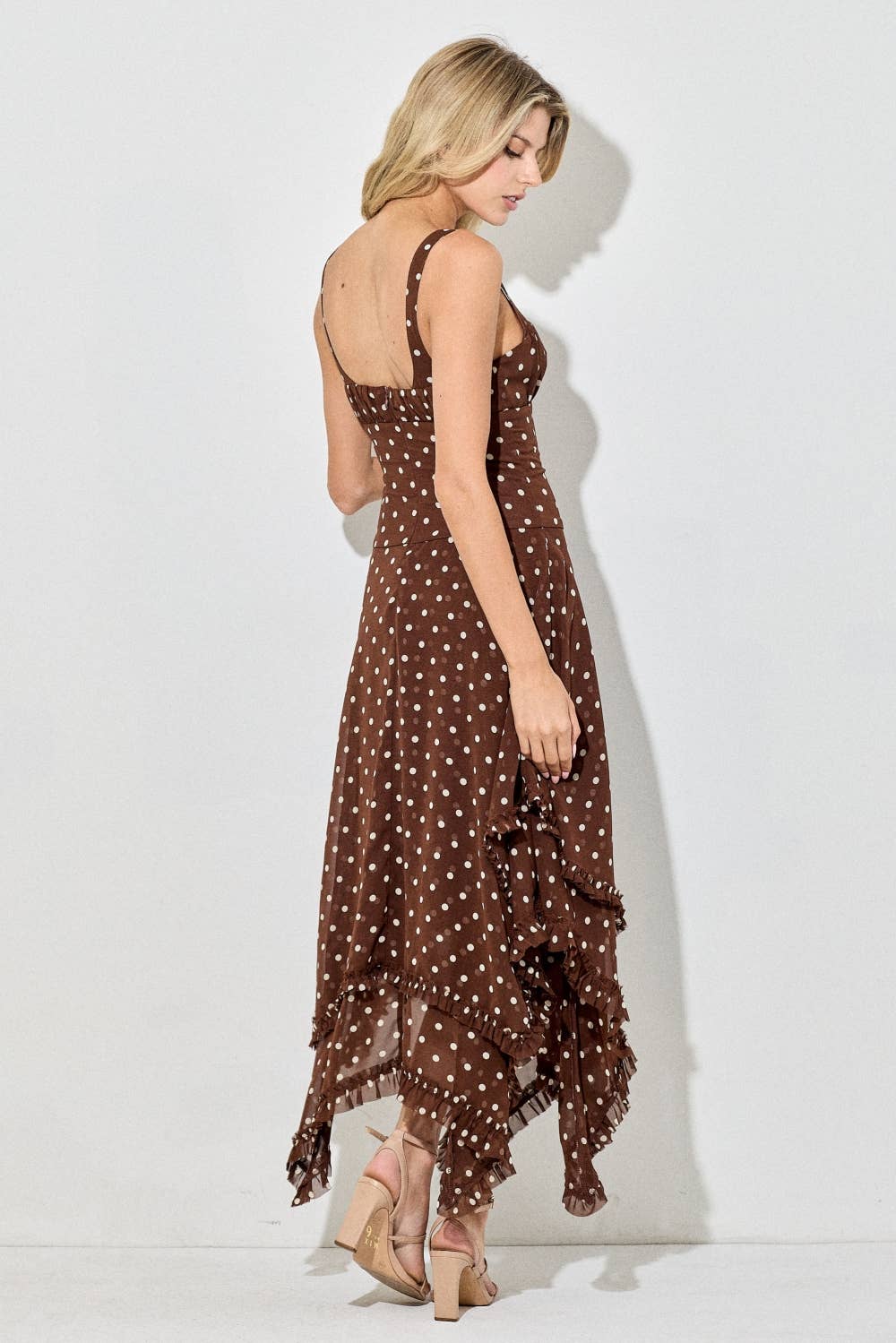 Clea | Sleeveless Asymmetrical Hem Dress