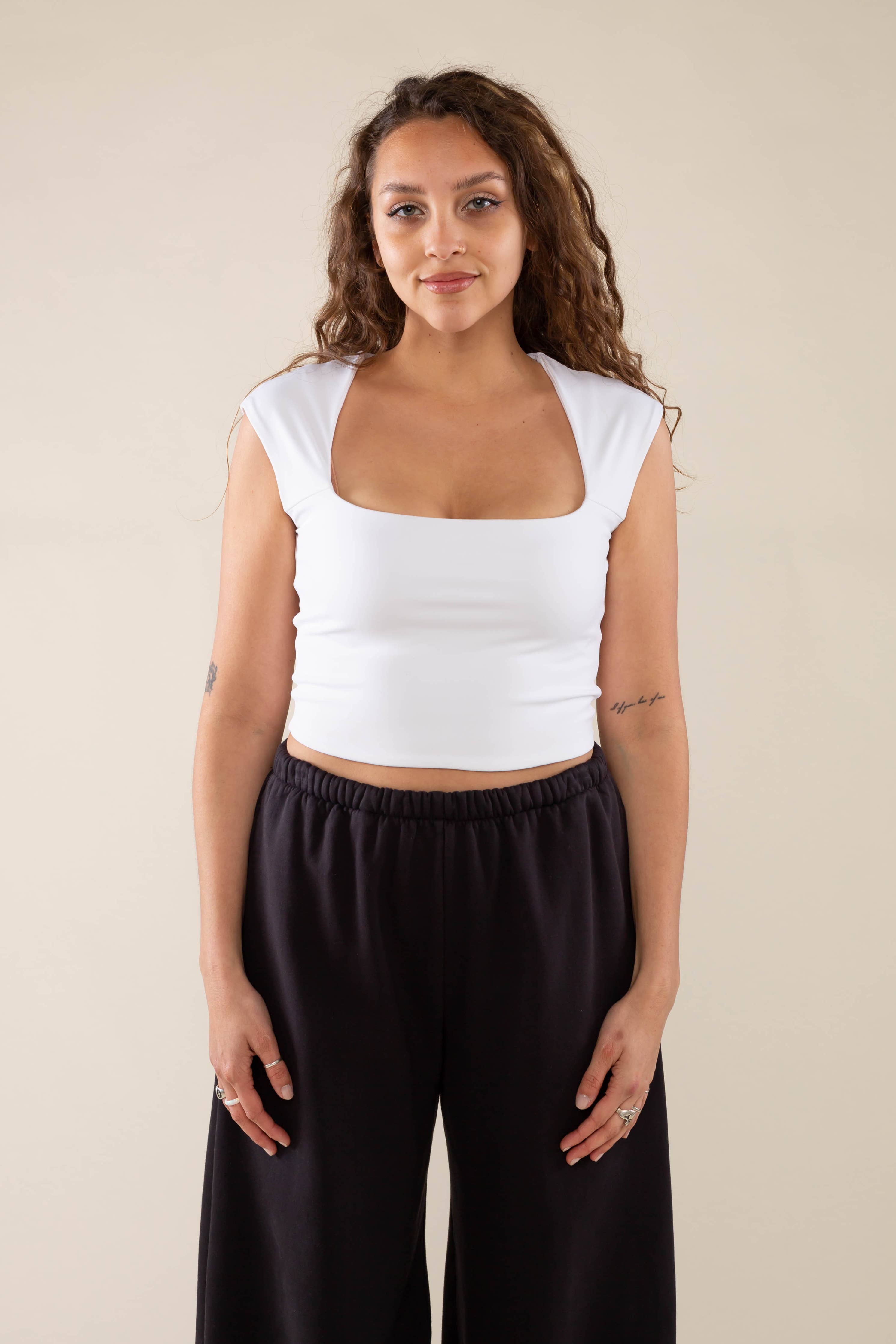 Laurel | Square Neck Top