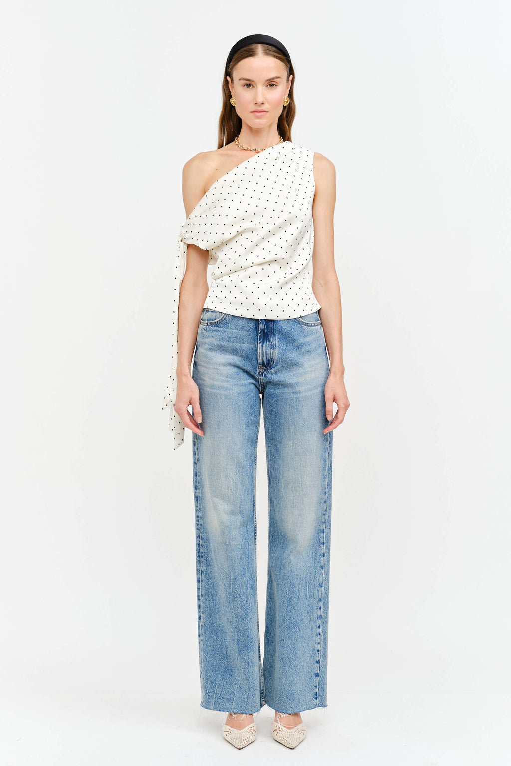 Celestine | Polka Dot Top