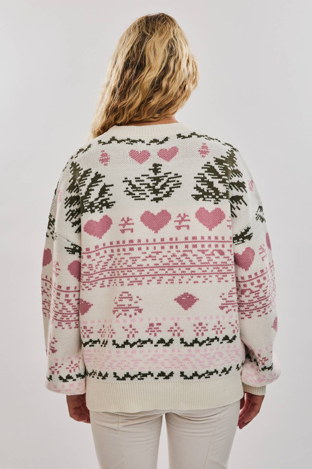 Jovie | Long Sleeve Crew Neck Christmas Sweater
