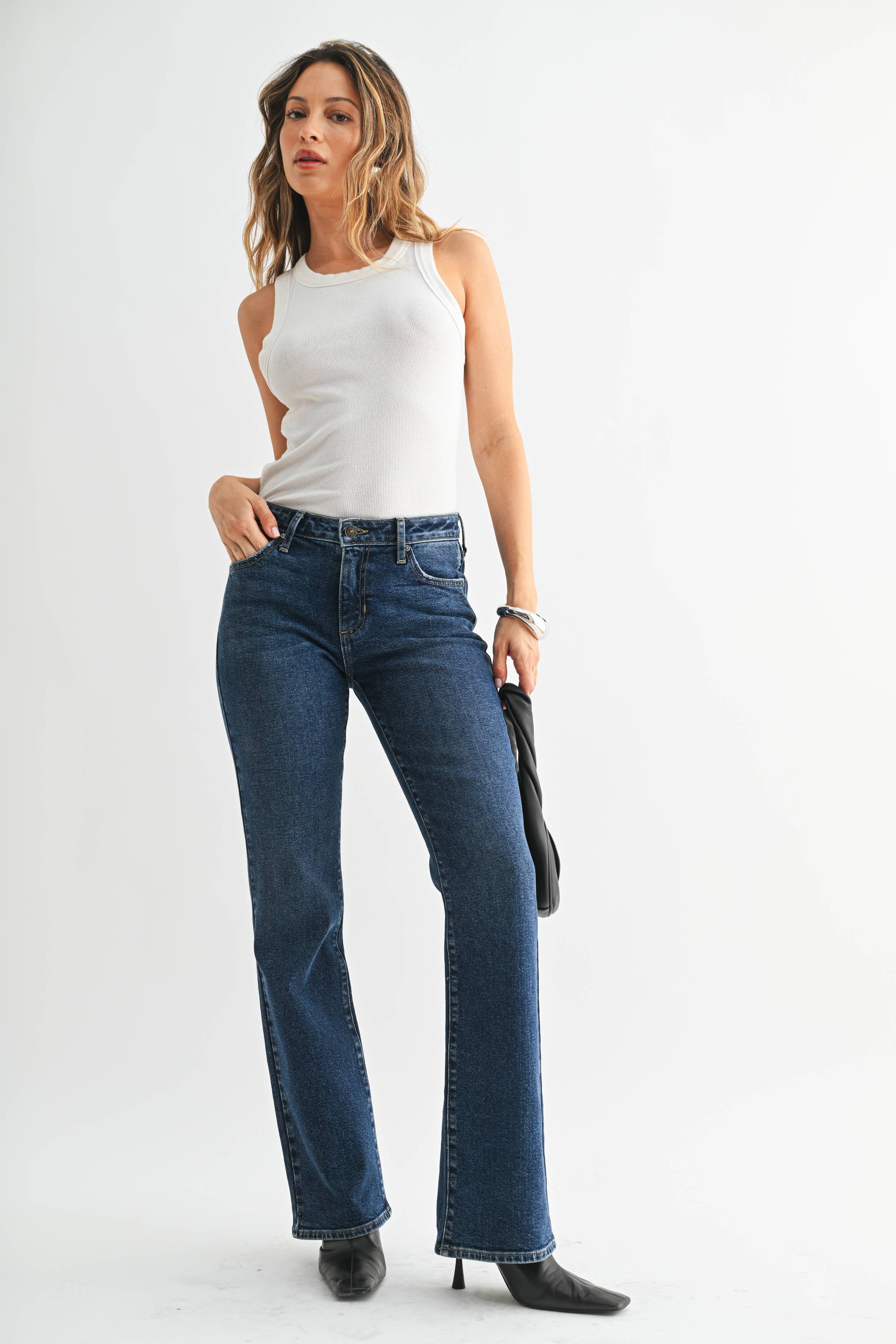 DK | Low Rise Vintage Slim Bootcut