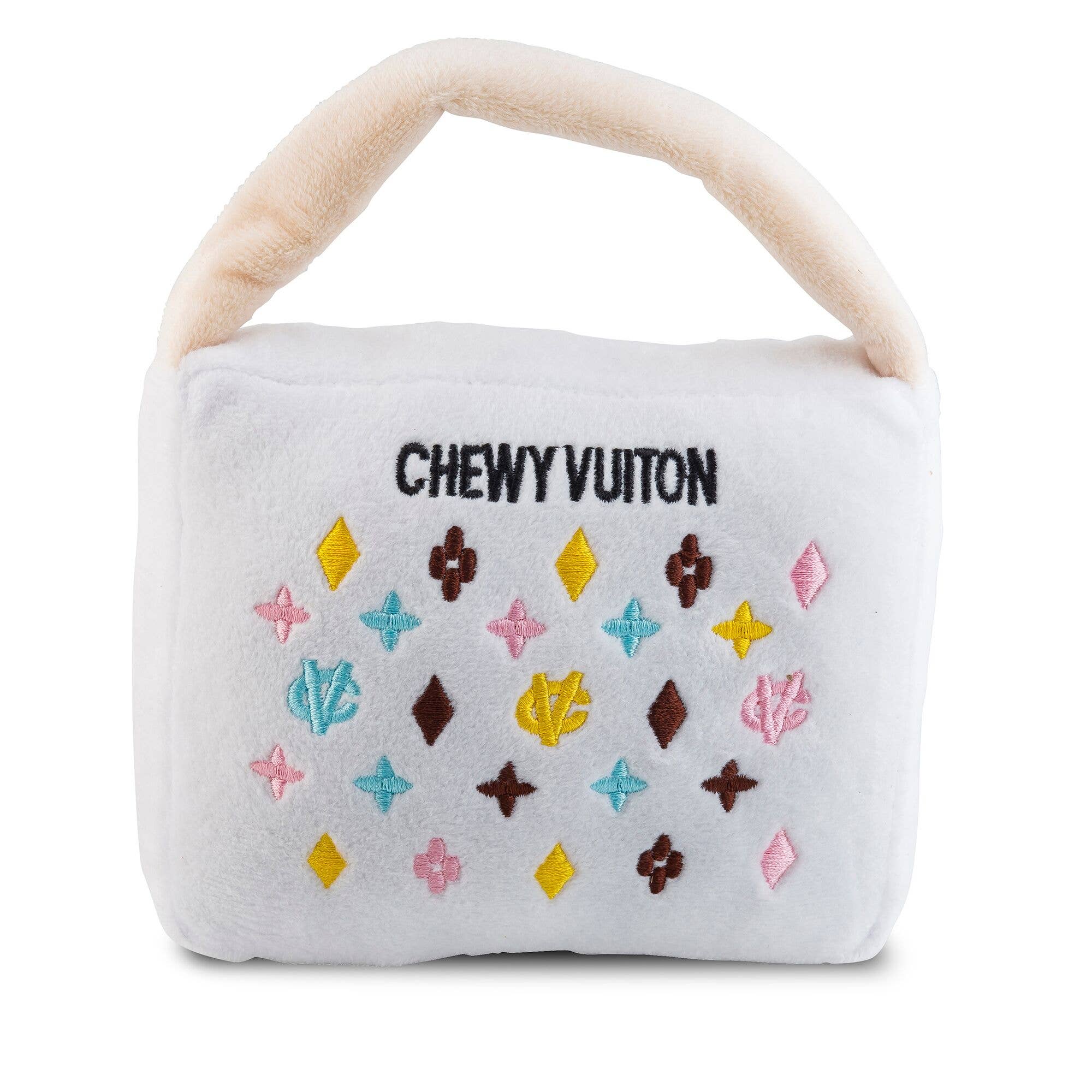 Chewy Vuiton Squeaker Dog Toy