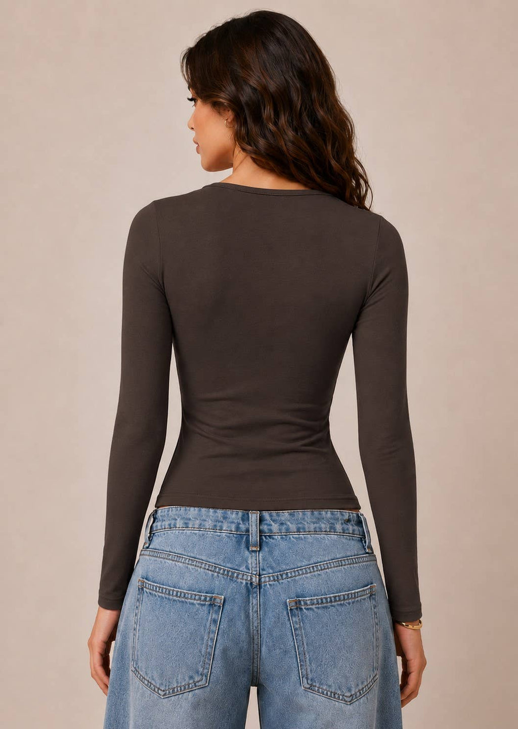 Sweetheart | Ruched Long Sleeve Top