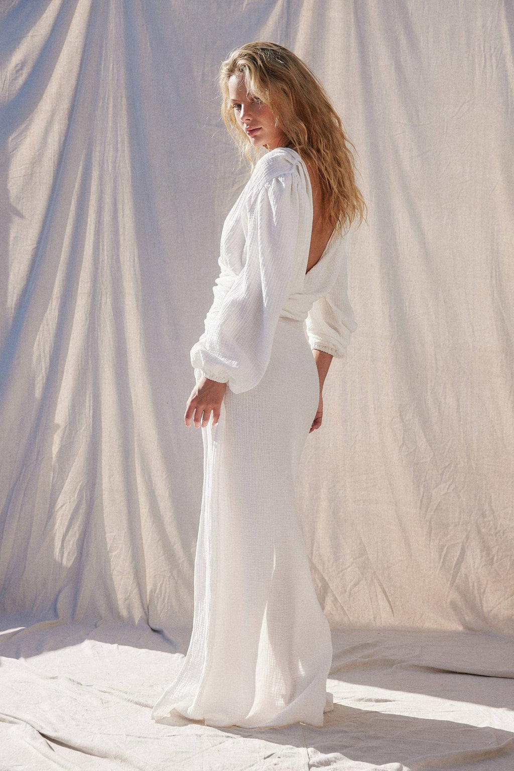 Tuscan Summer Maxi Dress