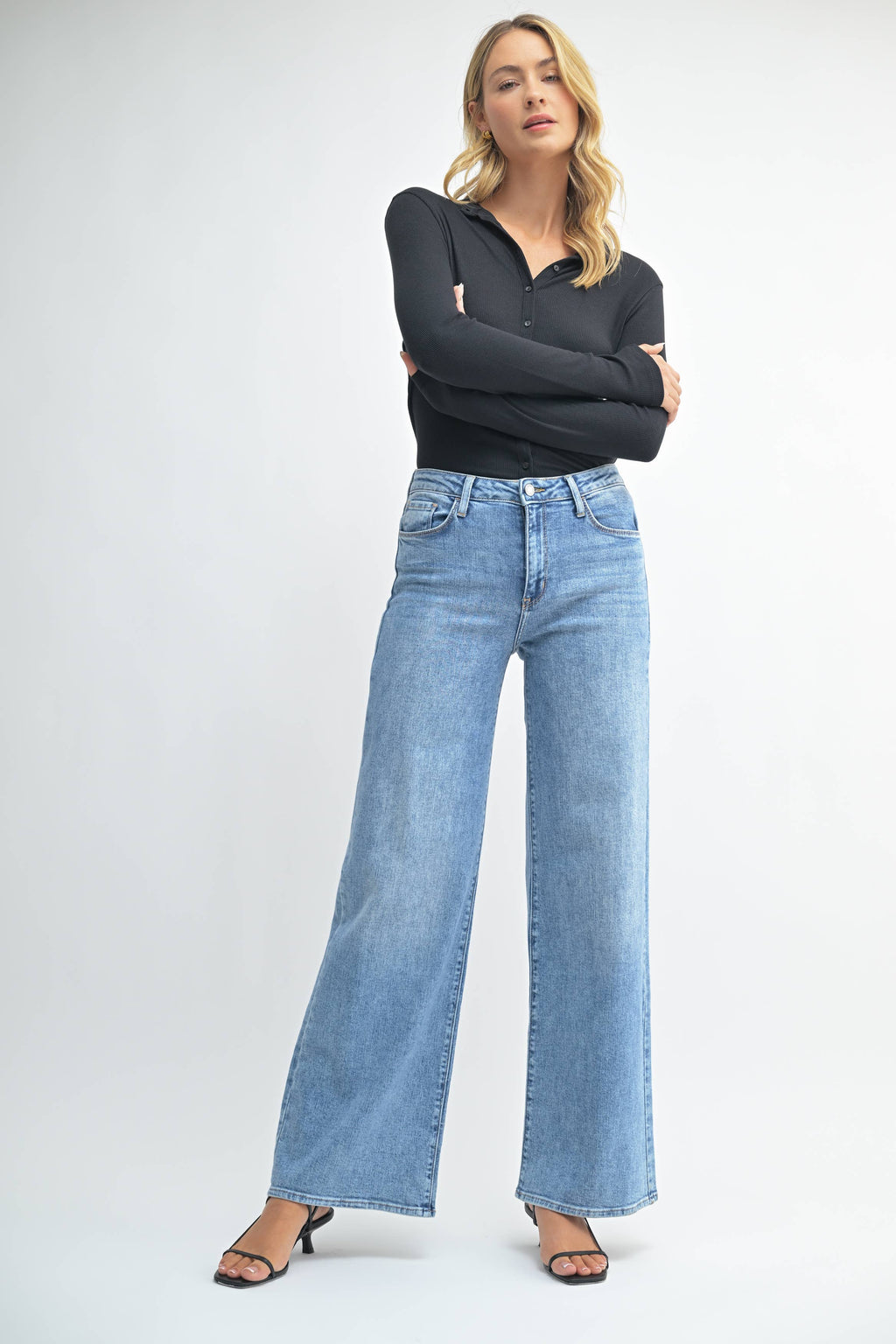 Scottie | Stretchy Wide Leg