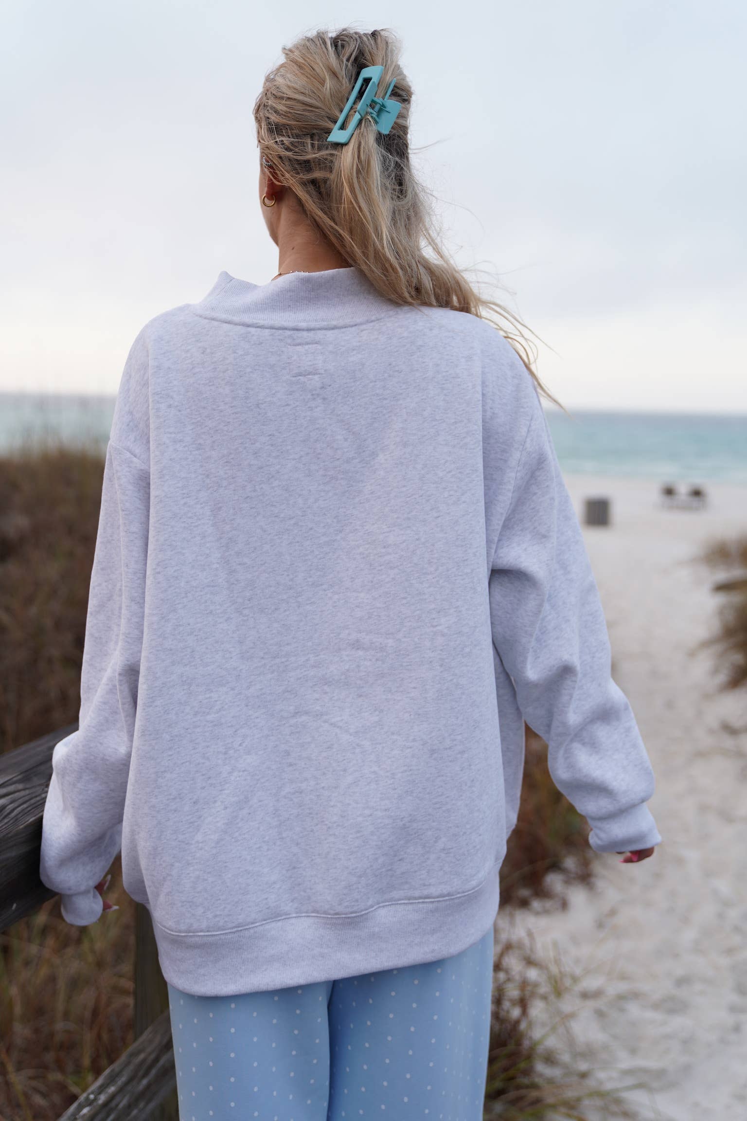 Marina | Sailboat Embroidered Mockneck