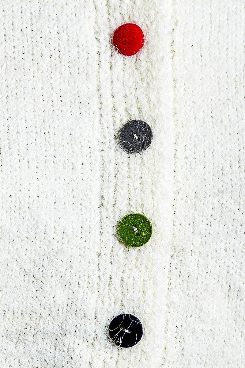 Juniper | Button Knit Cardigan Oversized Sweater