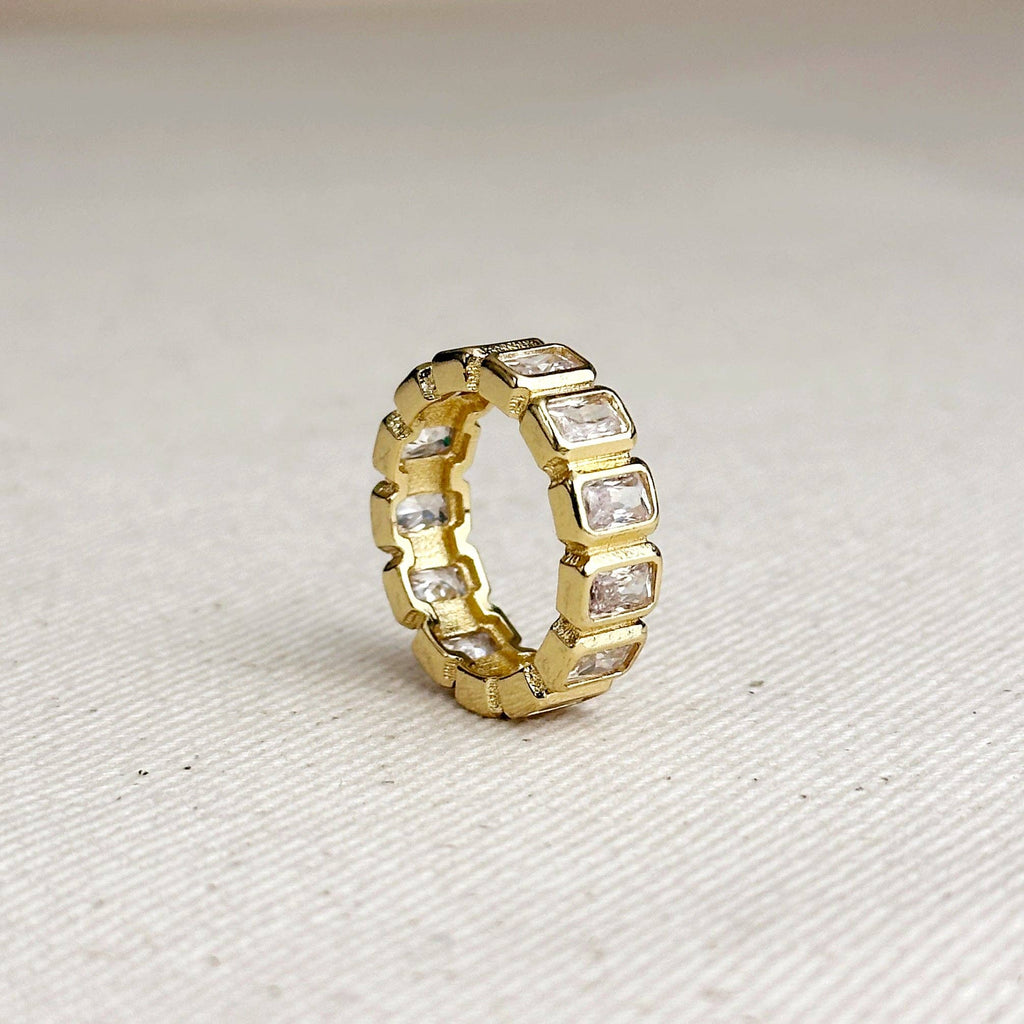 18k Gold Filled  | Chunky Eternity Band Ring