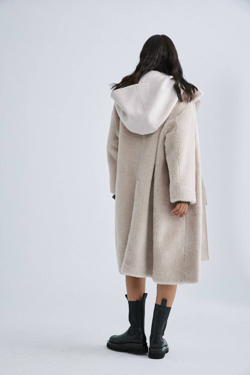 Glacier | Faux Shearling Coat