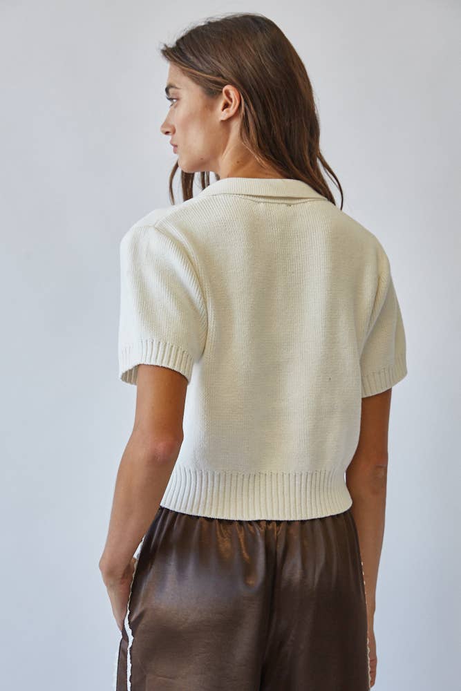 Posie | Rainbow 100% Cotton Knit Top