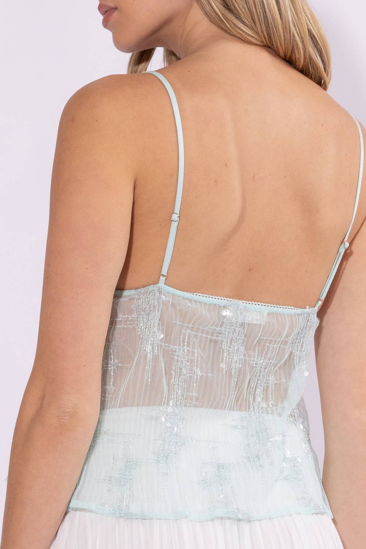 Sabrina | Lace Cup Cami Babydoll Top