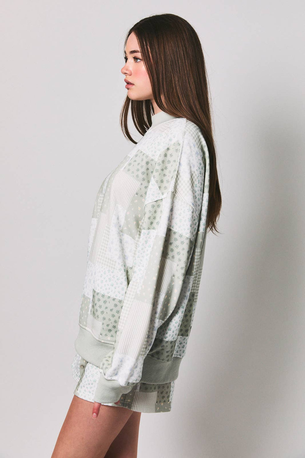 Daisies | Patch Work Sweatshirt