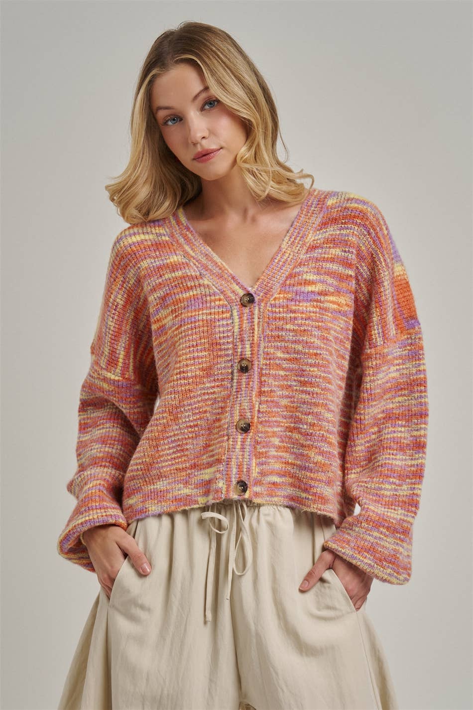 Ruby | Knitted Sweater Cardigan