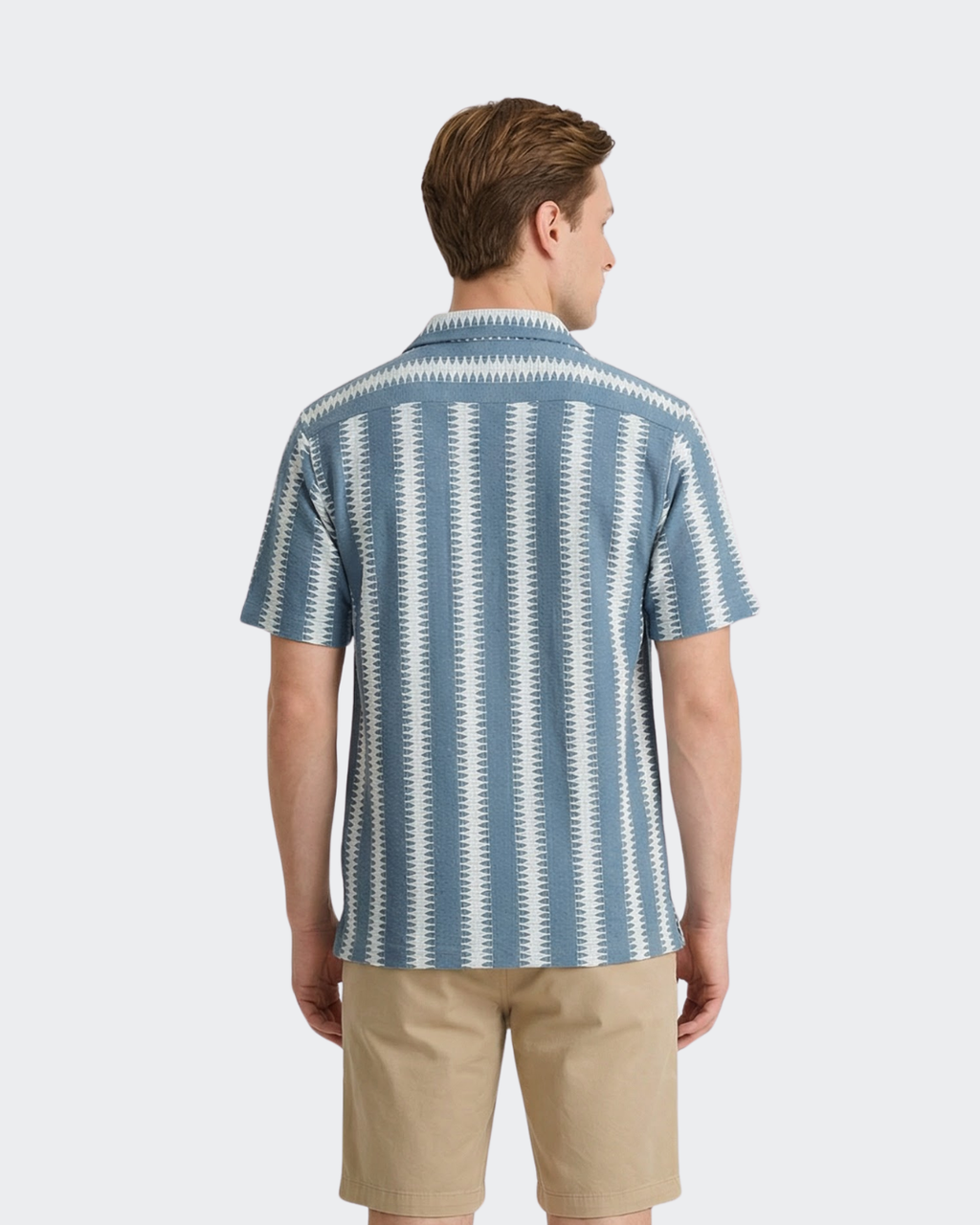 Coastal Breeze | Zigzag Stripe Shirt