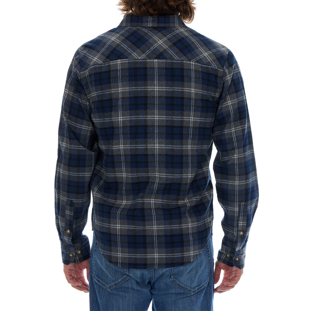 Benjamin | 100% Cotton Long Sleeve Flannel Plaid Shirt