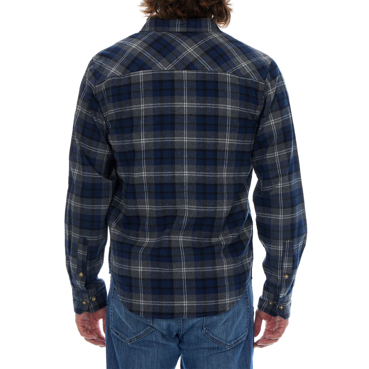 Benjamin | 100% Cotton Long Sleeve Flannel Plaid Shirt