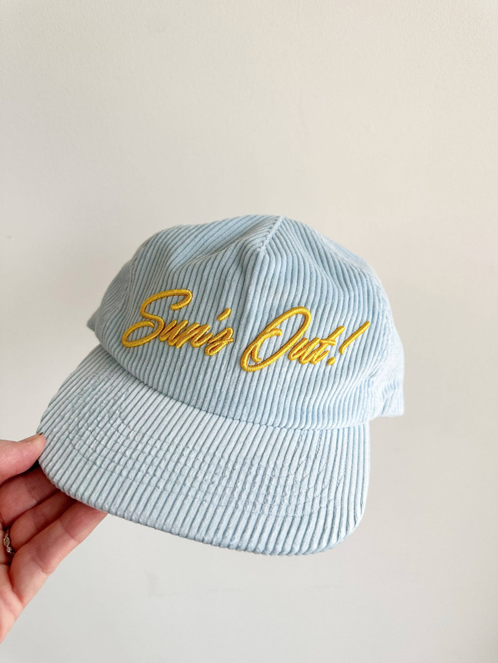 Sun's Out Buns Out Corduroy Trucker Hat