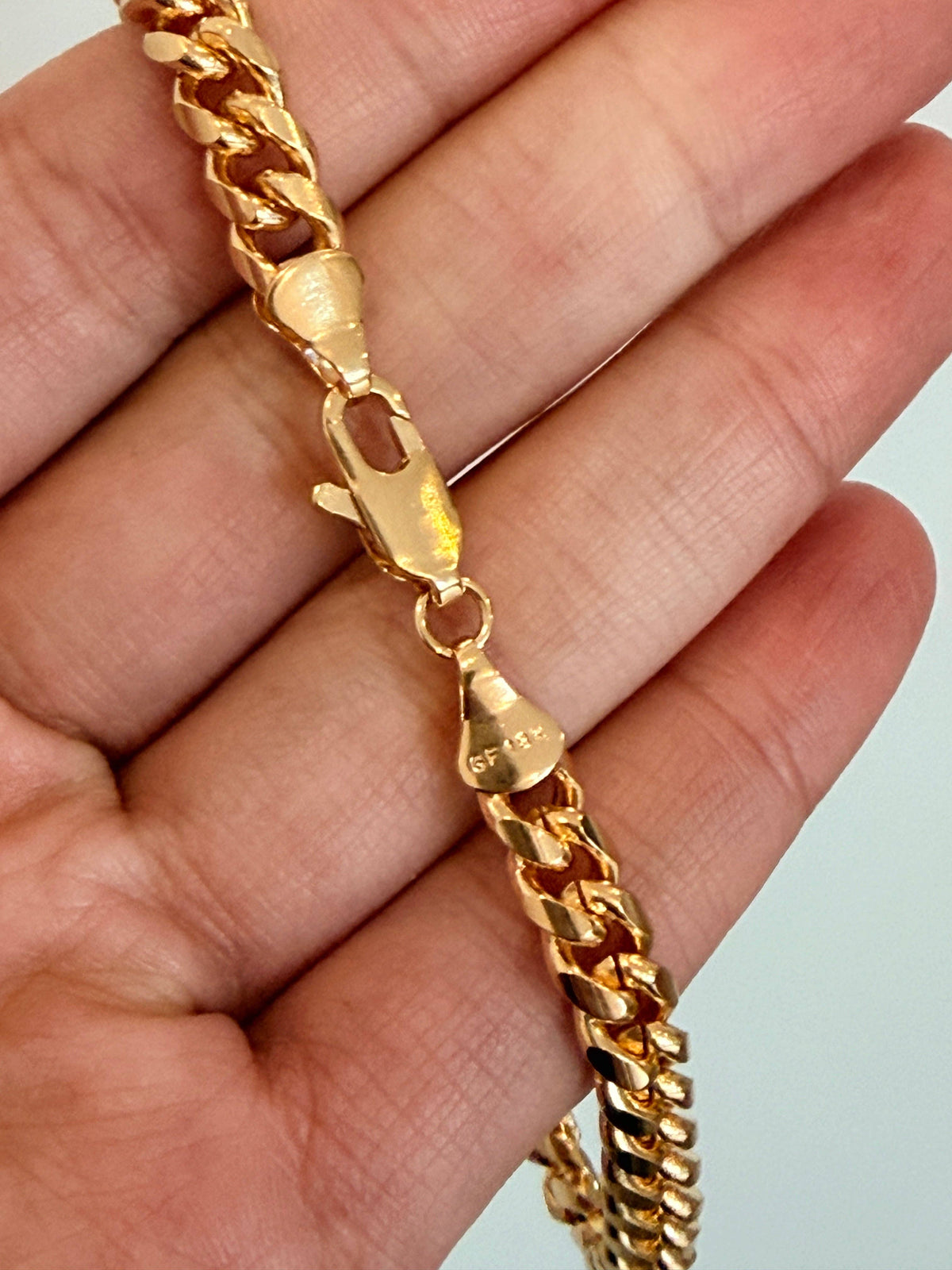 Gold Filled 6mm Curb Bracelet