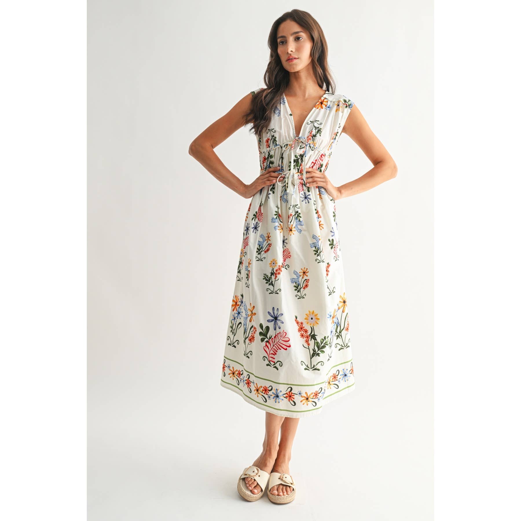 Kacey | Elegant Floral Maxi Dress