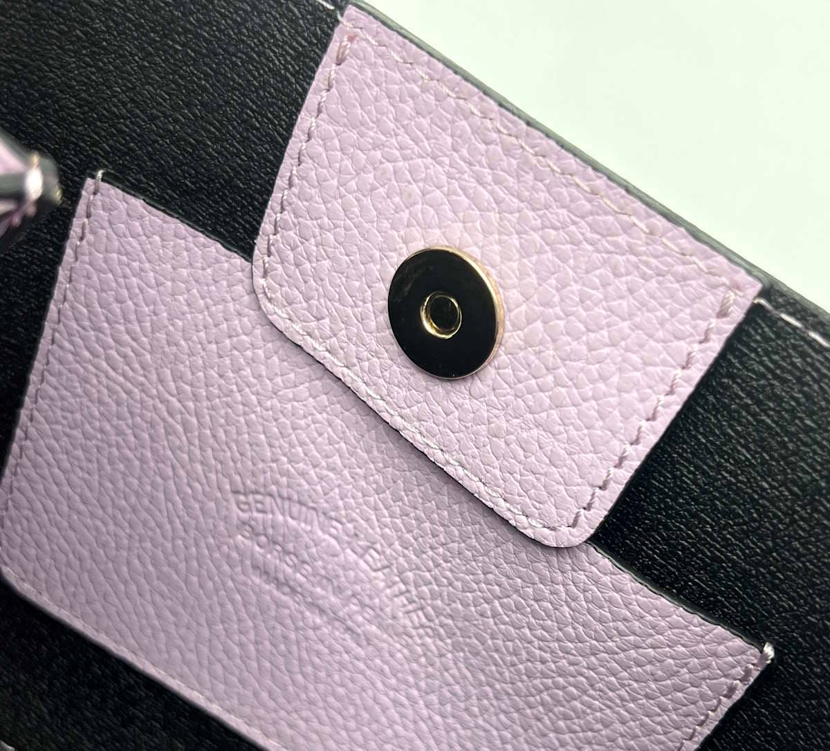 Eliza Genuine Leather in Lilac | Made in Italy