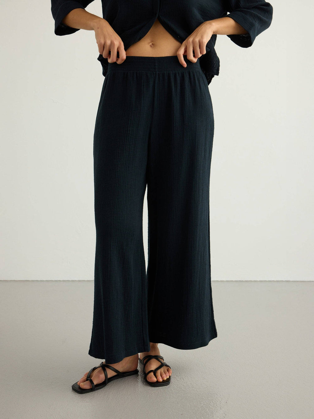 Aura | Palazzo Pants 100% Turkish Cotton