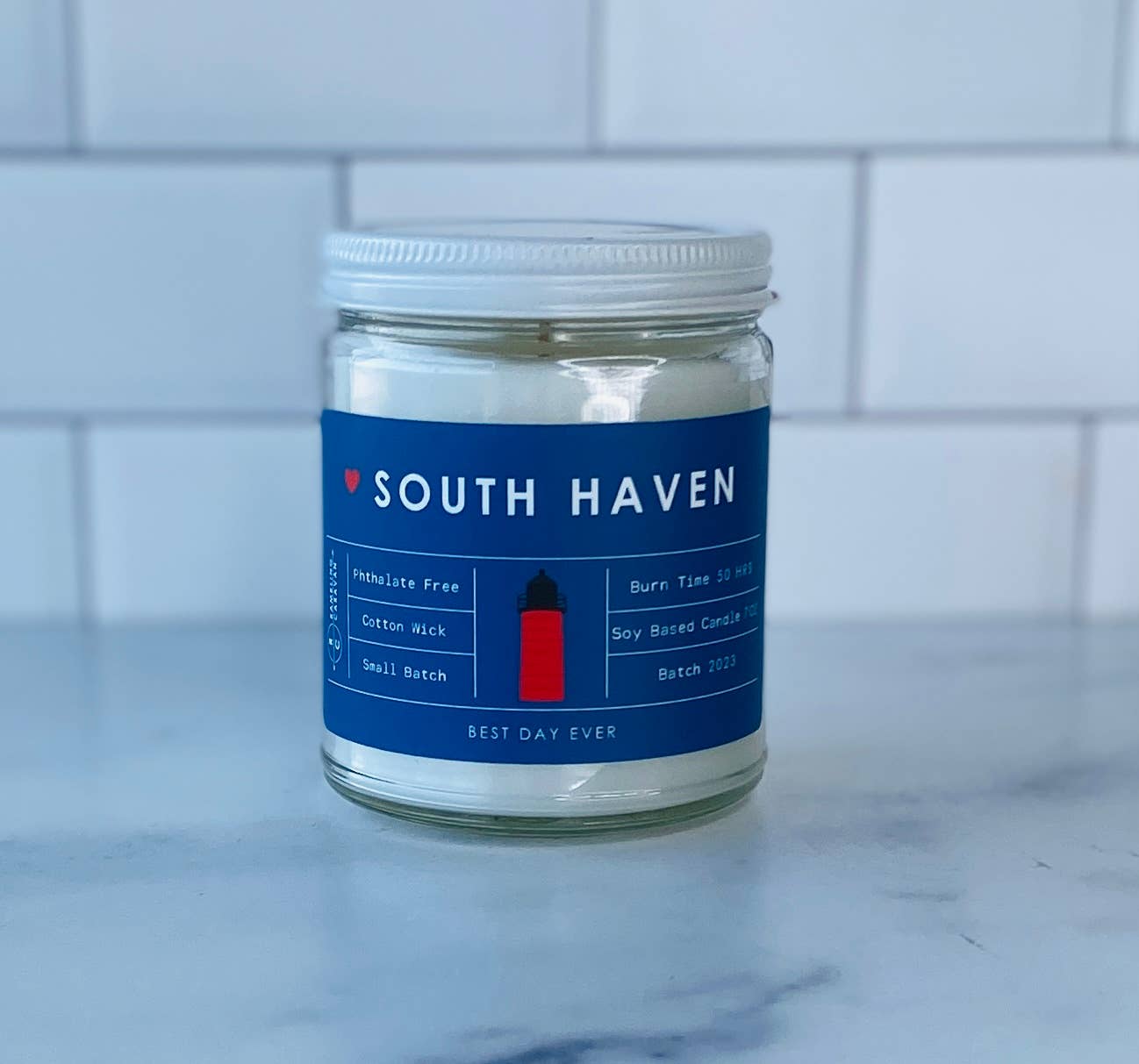 South Haven, MI Candle | Eucalyptus & Mint