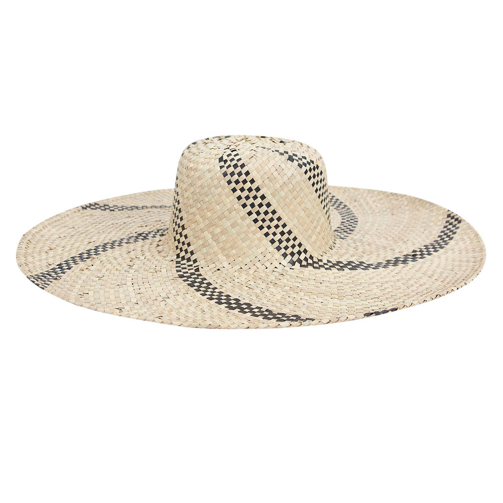 100% Organic Natural Palm Leaf Wide Brim Sun Hat