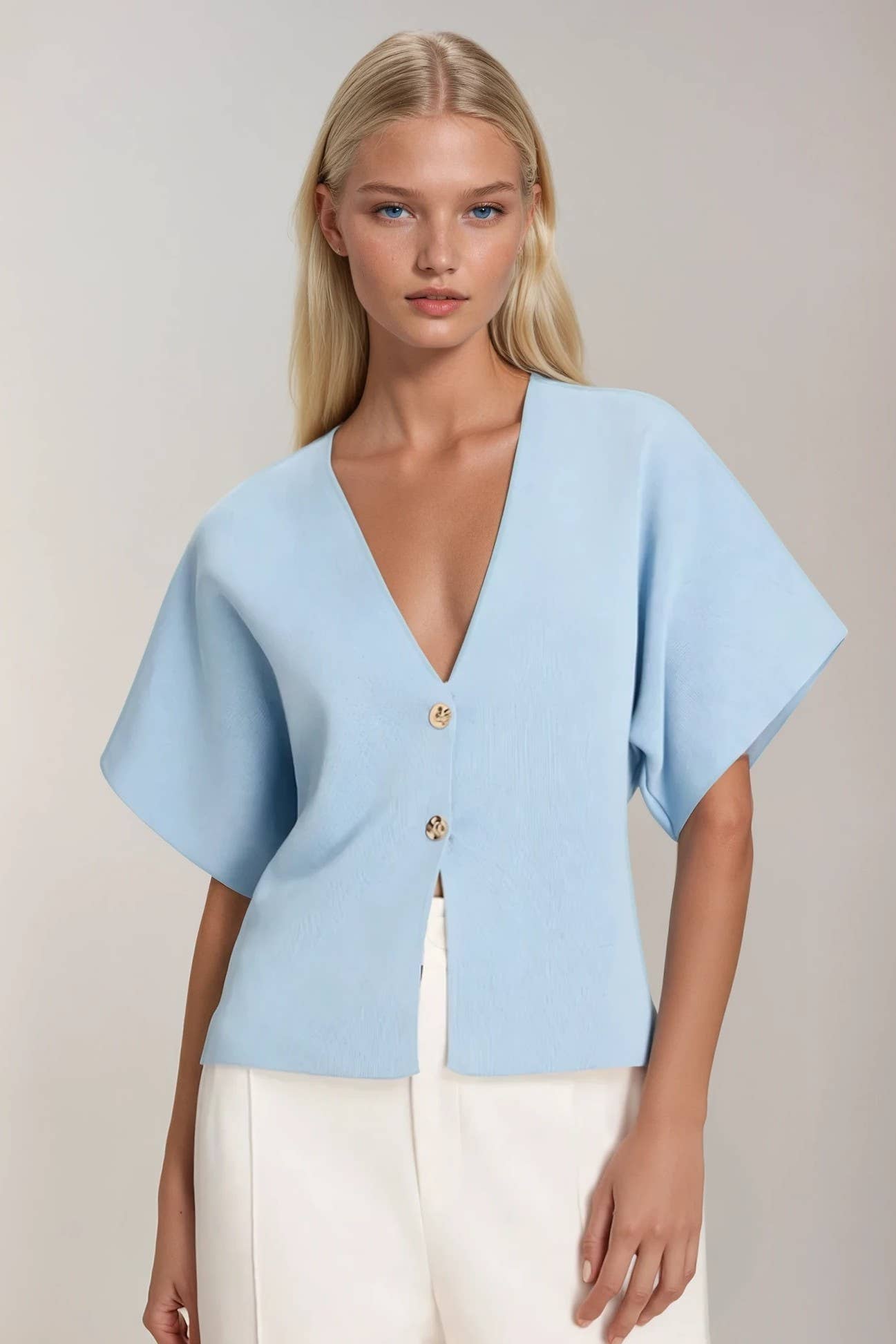 Lana | Short Sleeved Fine Knit Cardi