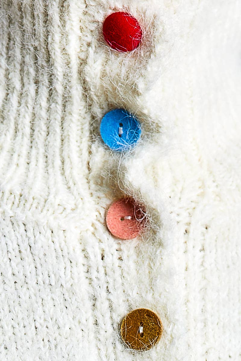 Juniper | Button Knit Cardigan Oversized Sweater