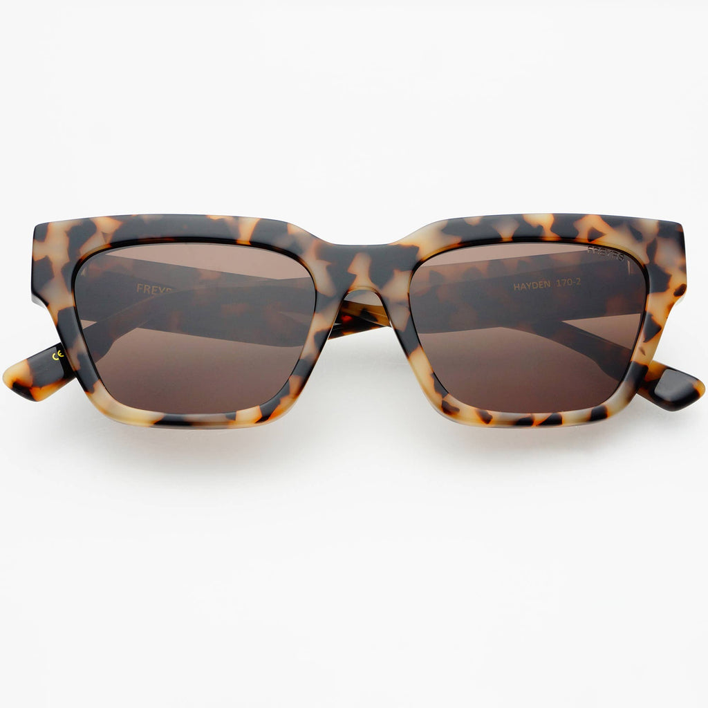 Hayden Acetate Unisex Rectangular Sunglasses
