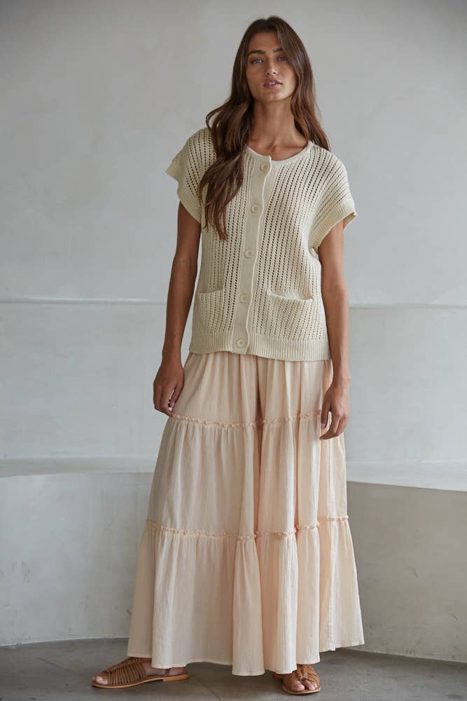 Ramie | Knit Sweater Cotton Cardigan