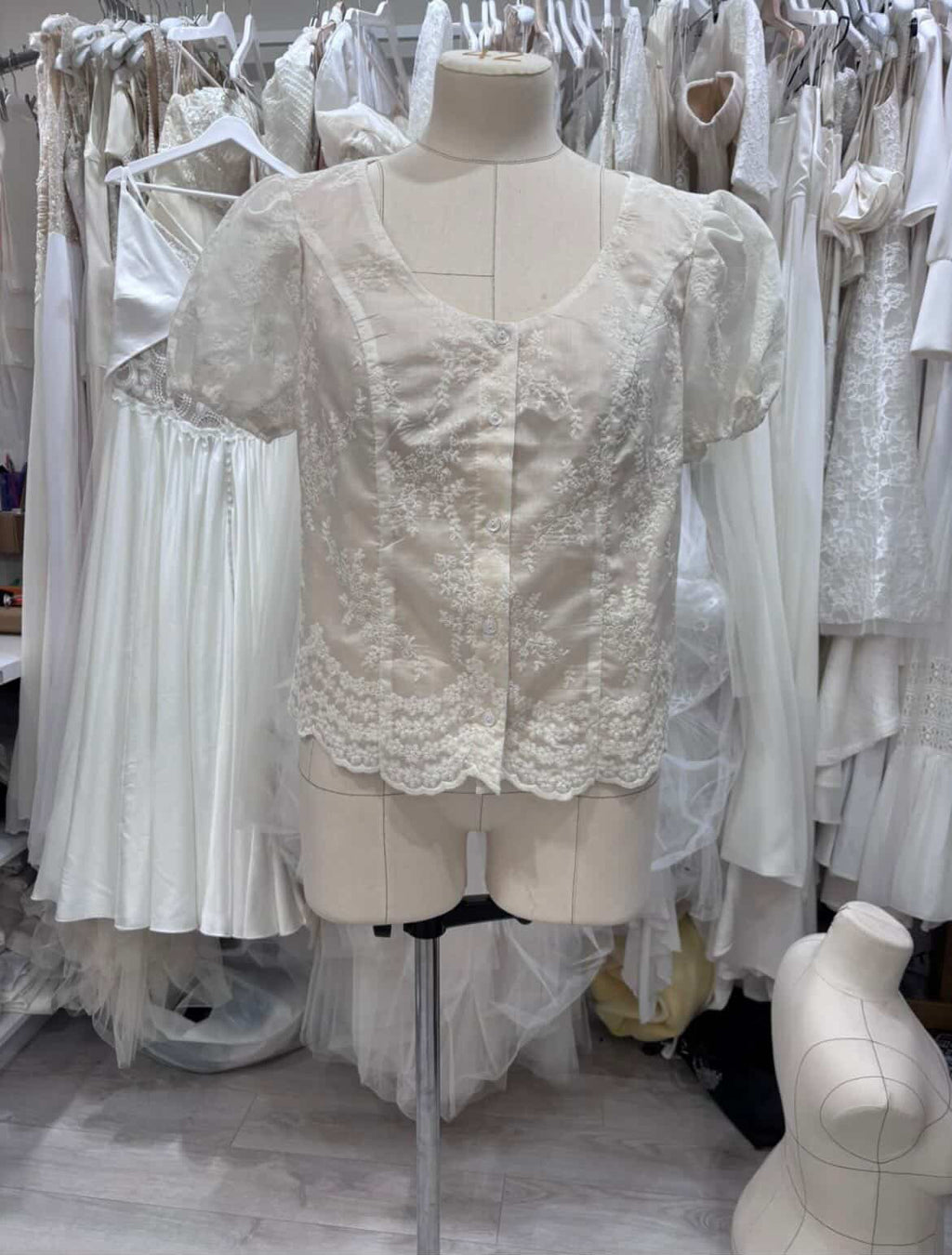 Florence | Scallop Lace Blouse (Updated Version)