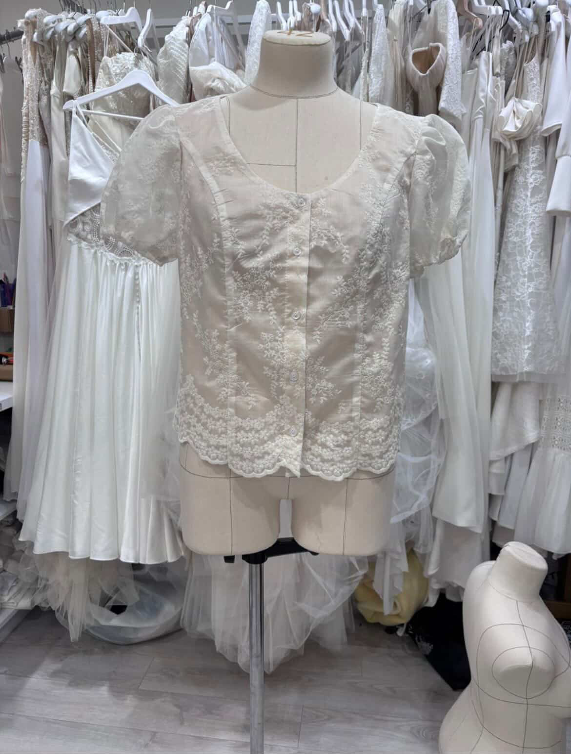 Florence | Scallop Lace Blouse (Updated Version)